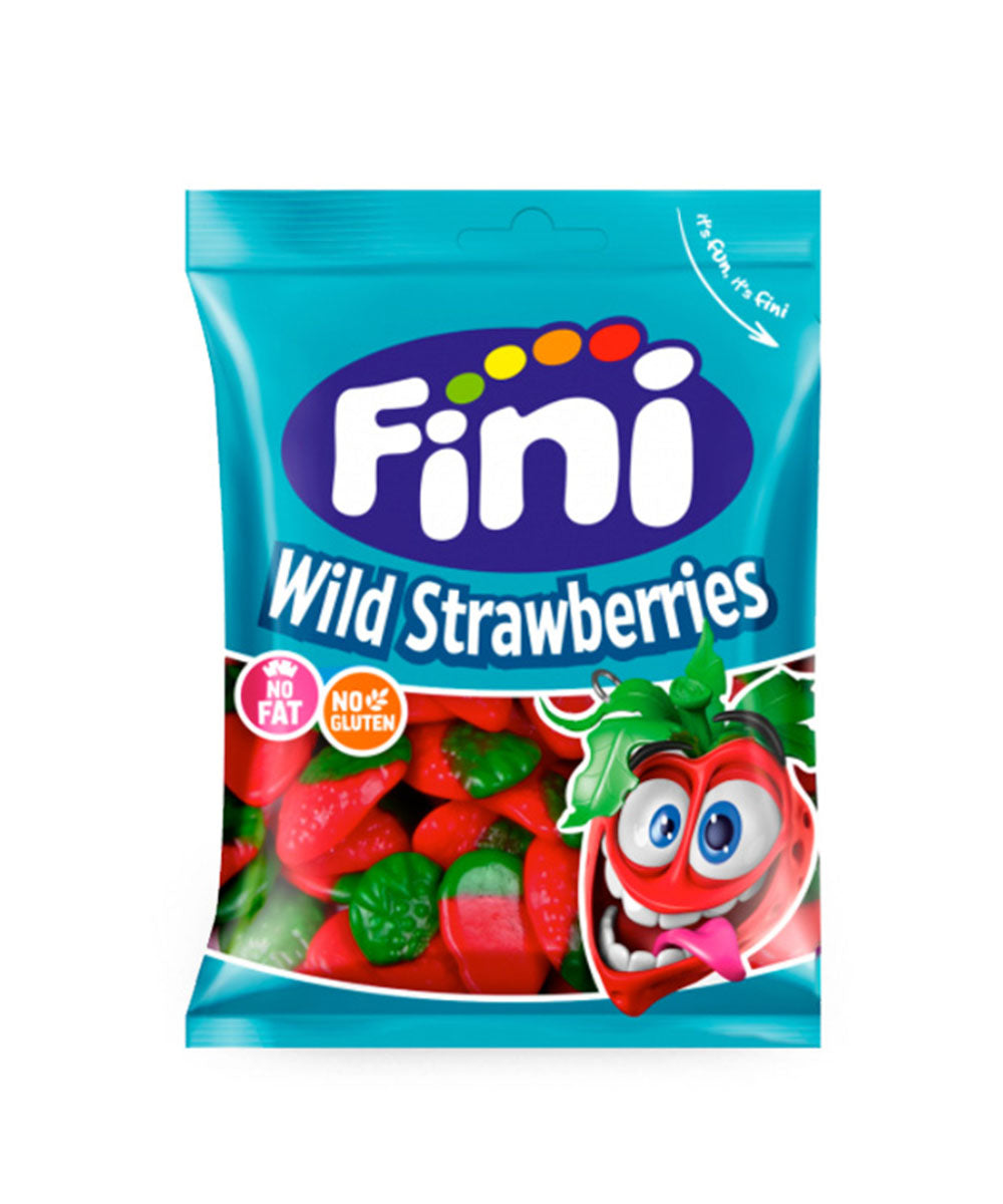 Fini Ζελεδάκια Wild Strawberries 90gr 12τ (8410525119019)