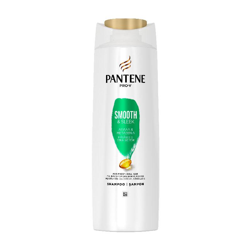 Pantene Pro-V Smooth & Silk Σαμπουάν Λείανσης για Φριζαρισμένα Μαλλιά 360ml 6τ (8001841267173)