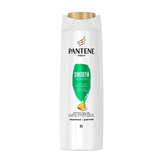 Pantene Pro-V Smooth &amp; Silk Smoothing Shampoo for Curly Hair 360ml 6t (8001841267173)