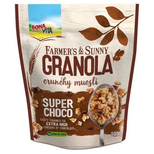 Bona Vita Granola Super Choco 500gr 6t (8595564510499)