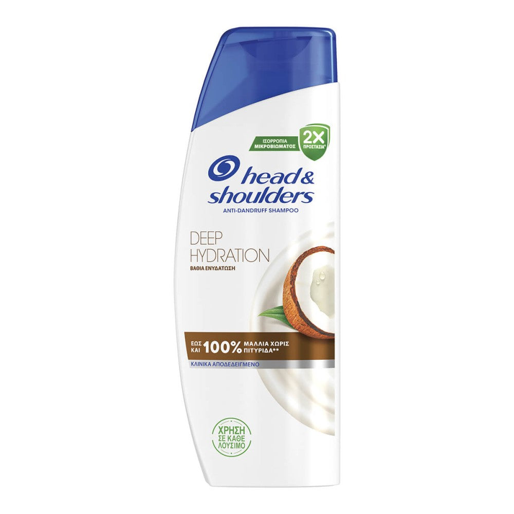 Head & Shoulders Βαθιάς Ενυδάτωσης Coconut Shampoo 330ml 6τ (8700216157759)