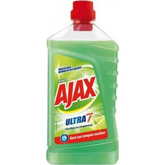 Ajax Ultra Γενικής Χρήσης Yellow Lemon 1lt 12τ (8718951136380)