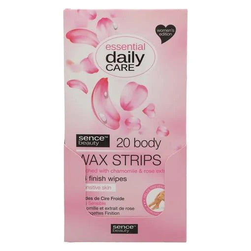 Sence Wax Strips Sensitive Skin 20τμχ 24τ (8719874195768)