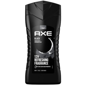 AXE Black 3in1 Σαμπουάν & Αφρόλουτρο 250ml 12τ (8720181153594)