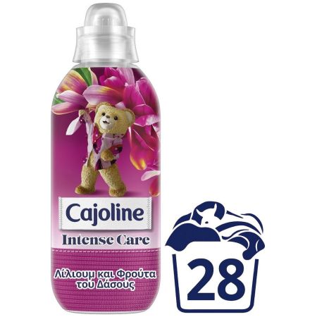 Cajoline Μαλακτικό Ρούχων 28 Μεζούρες με Άρωμα Red Fruits 644ml 10τ (8720181241499)