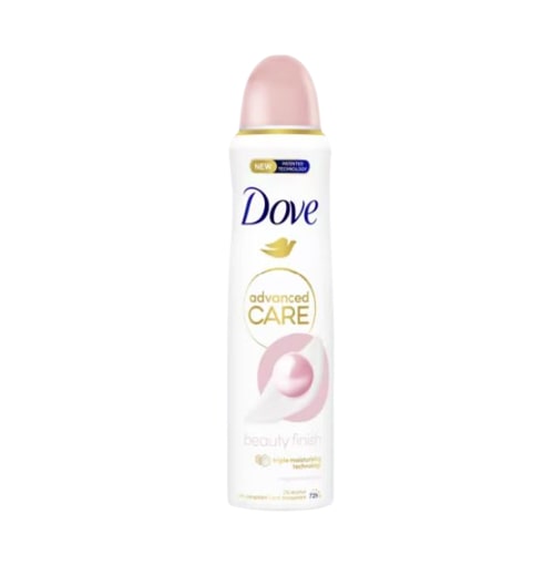 Dove Beauty Finish Advanced Care Deodorant 48h in Spray 150ml 6t (8720181291425)