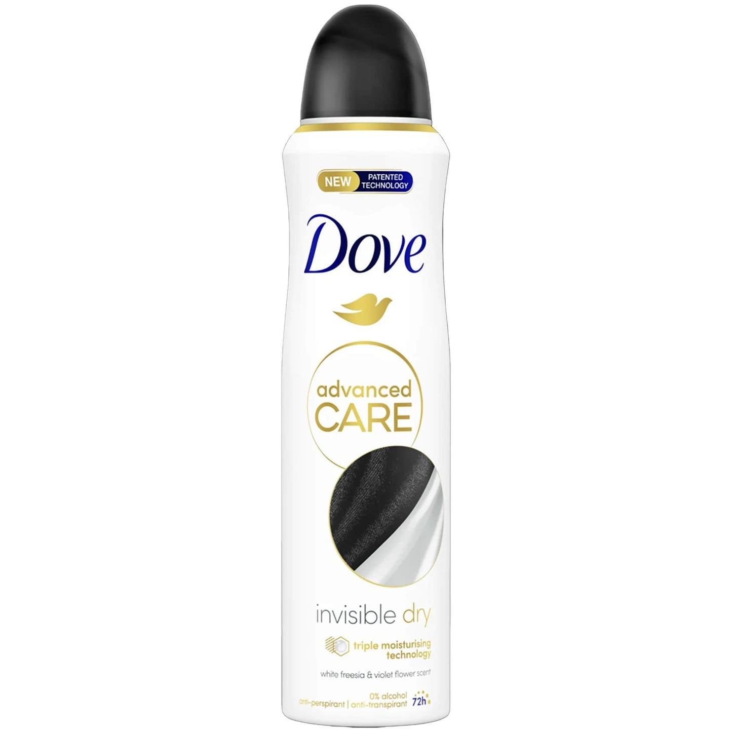 Dove Invisible Dry Advanced Care Αποσμητικό 72h σε Spray 150ml 6τ (8720181291616)