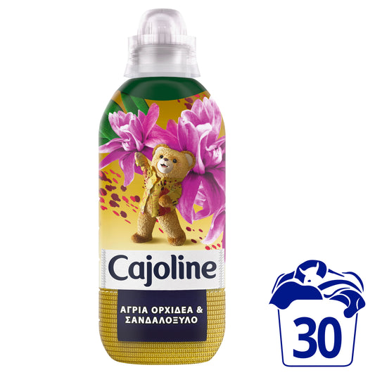 Cajoline Μαλακτικό Ρούχων 30 Μεζούρες με Άρωμα Άγρια Ορχιδέα & Σανδαλόξυλo 630ml 8τ (8720181488207)