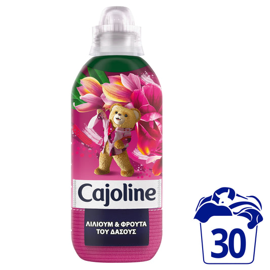 Cajoline Μαλακτικό Ρούχων 30 Μεζούρες με Άρωμα Red Fruits 630ml 8τ (8720181488269)