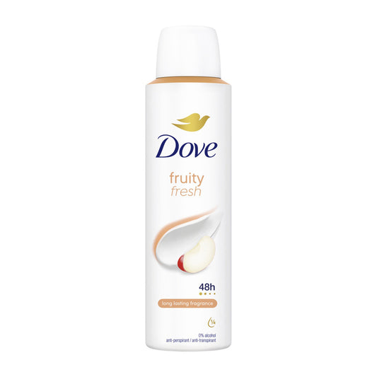 Dove Αποσμητικό Fruity Fresh Spray 48h 150ml 6τ (8720181566875)
