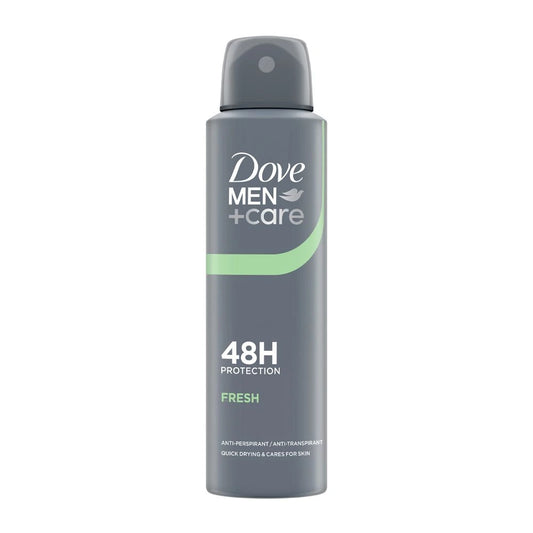 Dove Men+Care Fresh Αποσμητικό 48h σε Spray 150ml 6τ (8720181570452)