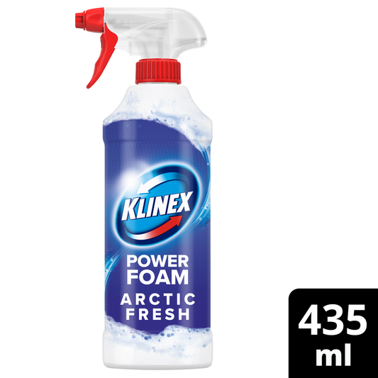 KLINEX SPRAY FOAM ΜΠΑΝΙΟ ARTIC 435ML 12τ (8720182796431)