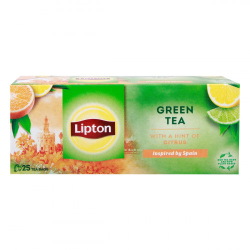 Lipton Πράσινο Τσάι Citrus 25Φακ. 12τ (8720608009749)