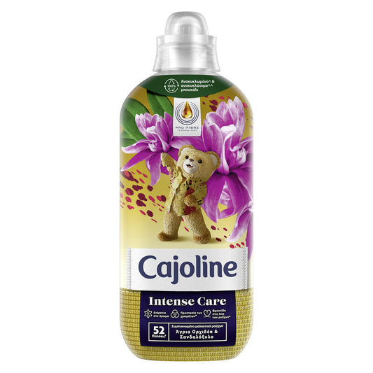 Cajoline Fabric Softener 52 Measures Intense Care with Wild Orchid &amp; Sandalwood Scent 8t (8720181241581)