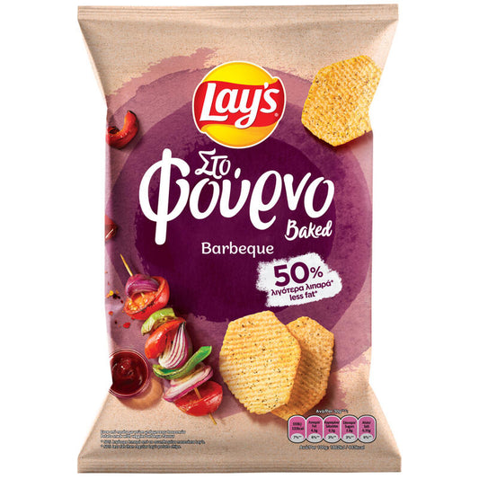 Πατατάκια Lay's Στο Φούρνο BBQ 105gr (5201024786054)