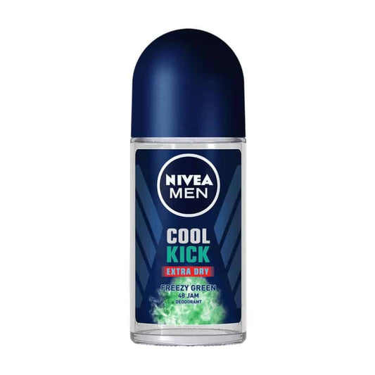 Nivea Cool Kick Extra Dry Freezy Green Αποσμητικό σε Roll-On 50ml 6τ (8999777016784)