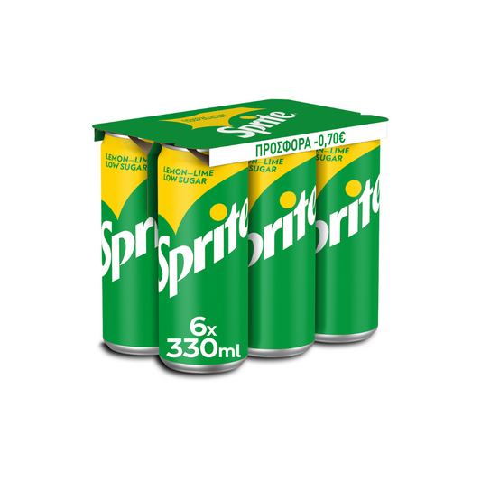 SPRITE Soft drink Gazosa 6x330ml 4p (5000112649291)