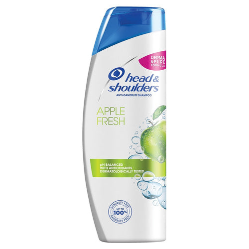 Head & Shoulders Apple Fresh Shampoo 360ml 6τ (8001090196309)