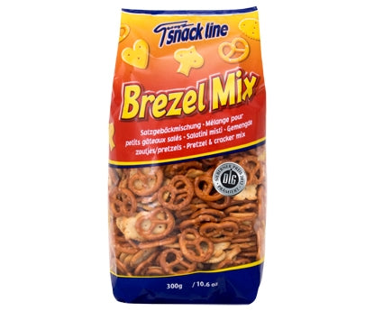 Snackline Brezel Κρακεράκια Αλμυρά Mix Σε Σακούλα 300gr (9002859026812)