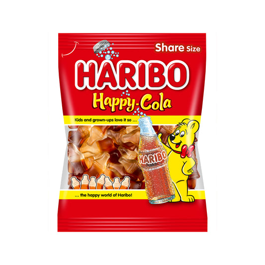 HARIBO ΖΕΛΕΔΑΚΙΑ HAPPY COLA 200ΓΡ 30τ (9002975315104)