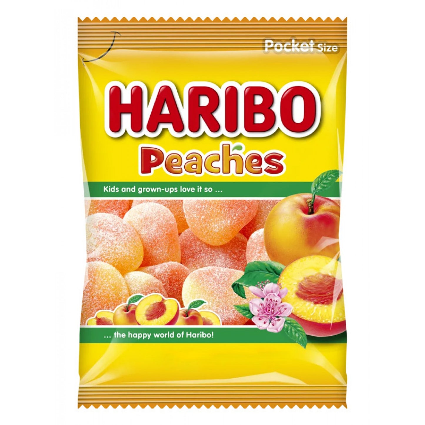 Haribo Peaches 100gr 30τ (9002975380522)