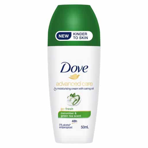 Dove Αποσμητικό Advanced Care Cucumber & Green Tea 50ml 6τ (93569521)