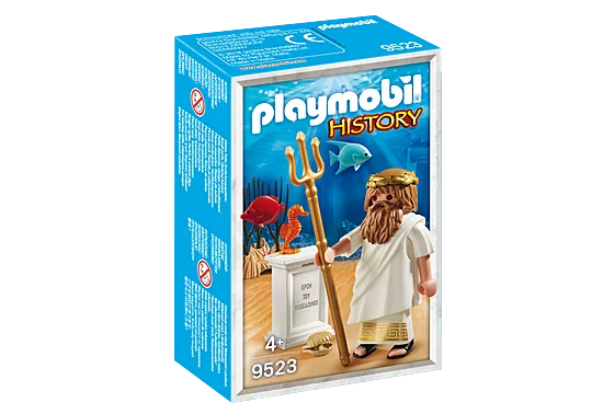 Playmobil History Θεός Ποσειδώνας 4+ (9523)(4008789095237)