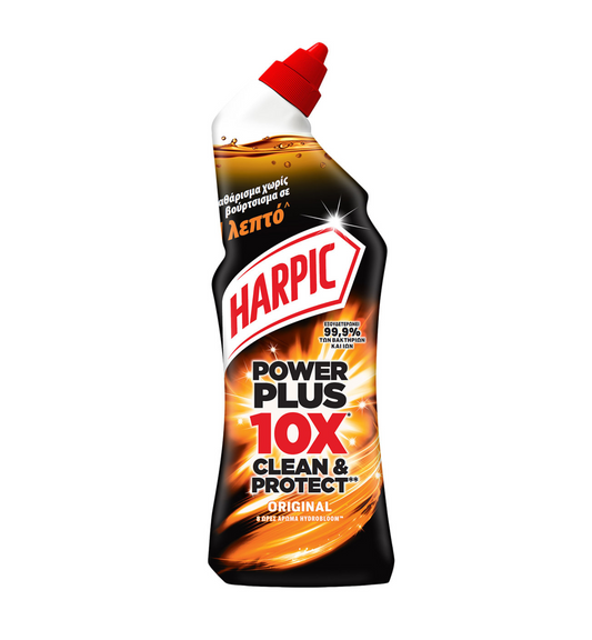 HARPIC ΥΓΡΟ WC ΠΑΠΙ GEL POWER PLUS ORIGIN. 750ML 12τ (5201347159085)