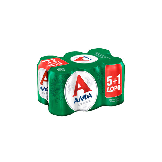 Alpha beer Box 330ml 5+1 4s (1292002801)