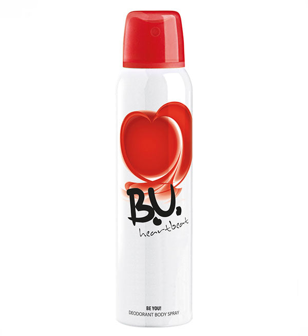 BU Heartbeat Deodorant Body Spray 150ml 6t (5201314009795)