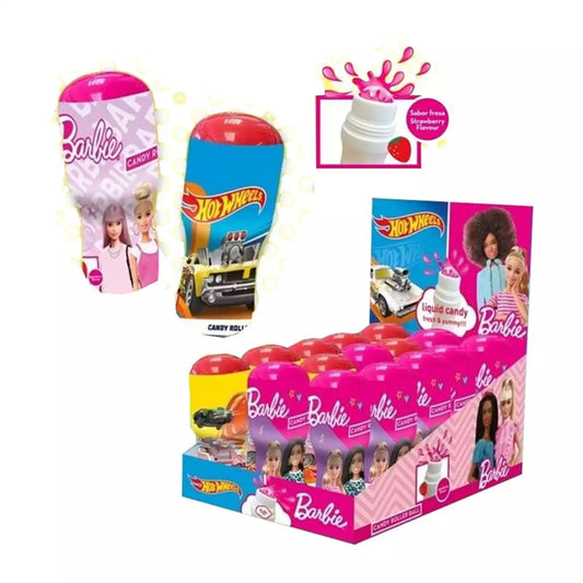 Hot Wheels & Barbie Candy Roller Ball 14*40ml