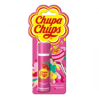 CHUPA CHUPS Lip Balm Stick Juicy Strawberry 24τ (5013692270304)