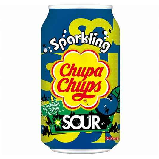 CHUPA CHUPS Soft drink Sour BlueBerry 345ml 24t (8801069417905)