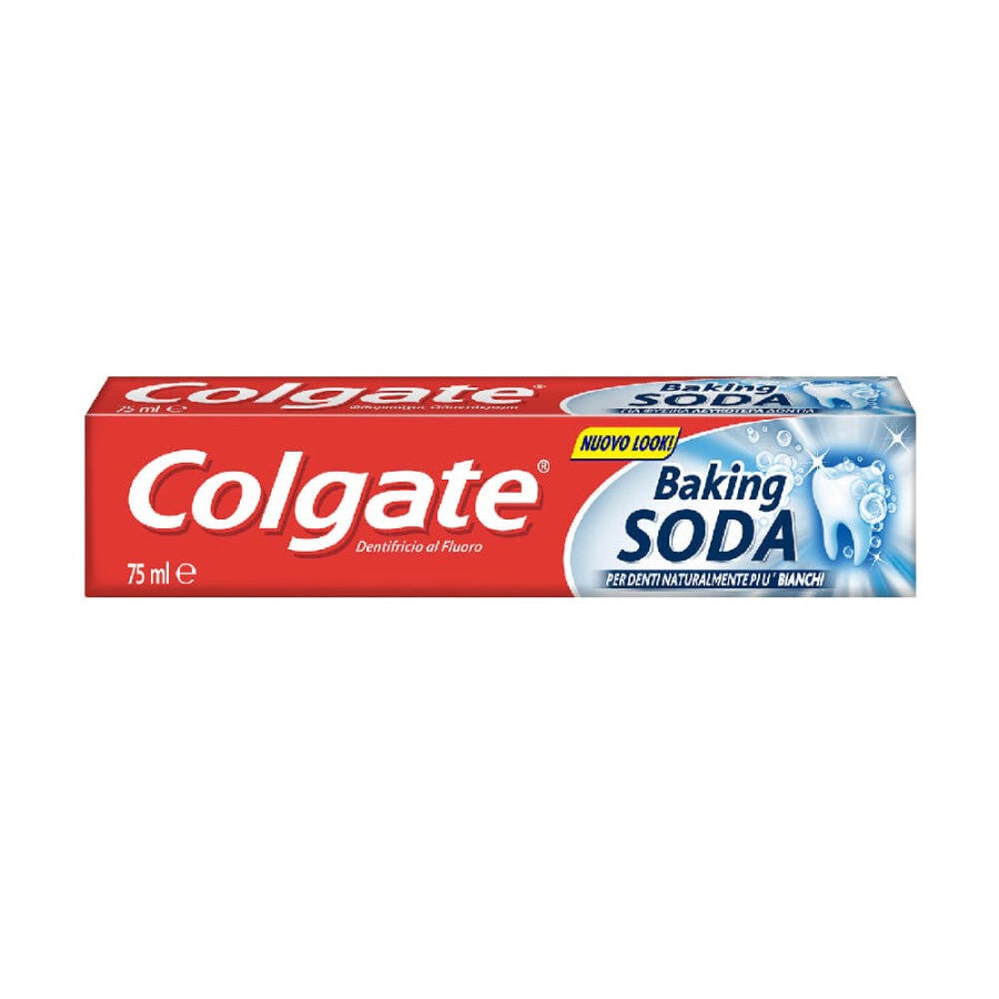 Colgate Οδοντόκρεμα Baking Soda για Λεύκανση & Τερηδόνα 75ml 12τ (8003520004406)