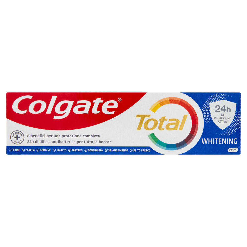 Colgate Οδοντόκρεμα Total Whitening 75ml 12τ (8718951224094)