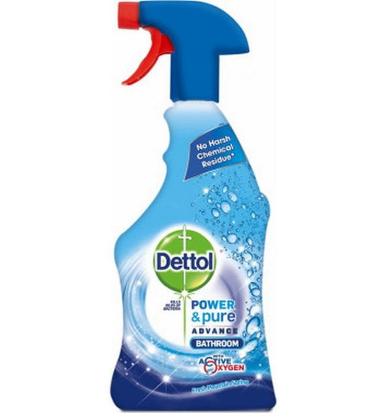 Dettol liquid bathroom cleaner power &amp; pure (500ml) (50% more product) 6t (5201347162795)