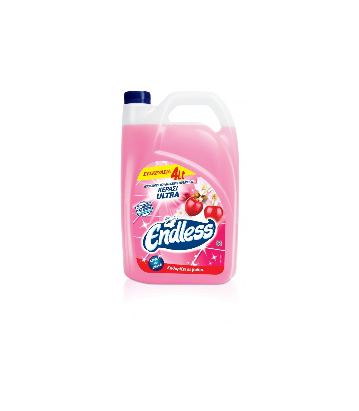 Endless Ultra Professional Floor Cleaner with Cherry Scent Cherry 4lt 4t (5202995102881)