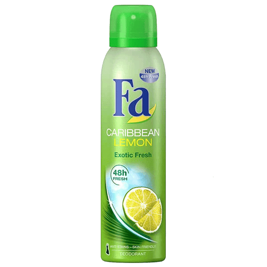 Fa Caribbean Lemons Spray 150ml 6t (5410091729974)