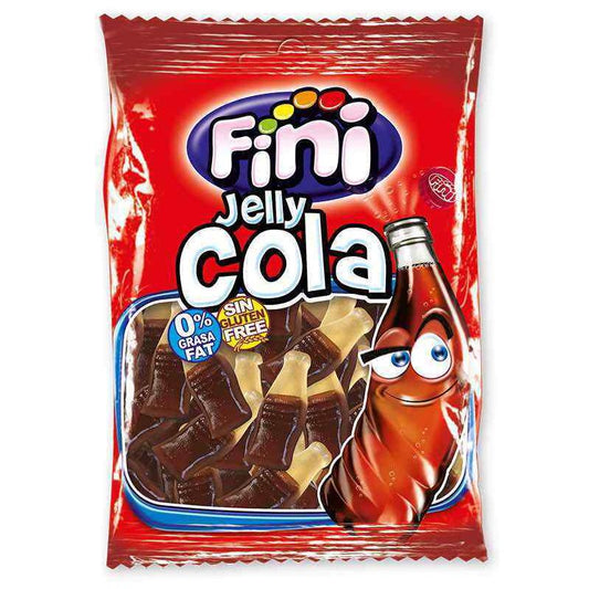 Fini Gelatin Bottles with Cola Flavor Gluten Free 100gr 12t (8410525116766)