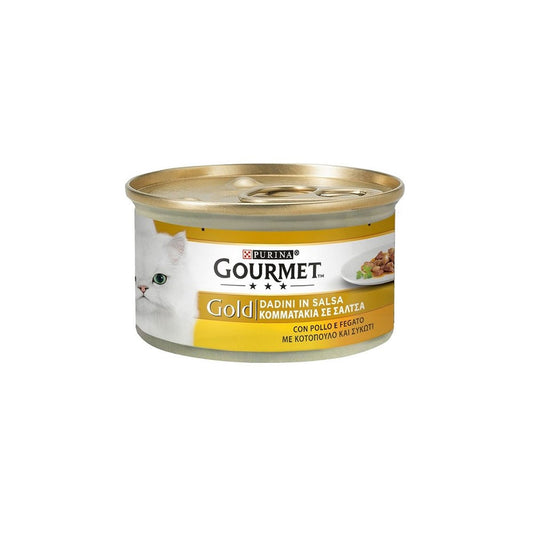 Purina Gourmet Gold Κοτόπουλο/Συκώτι 85gr 24τ (80393368)