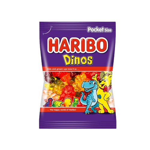 Haribo Dinos 100gr 30τ (5996379341859)