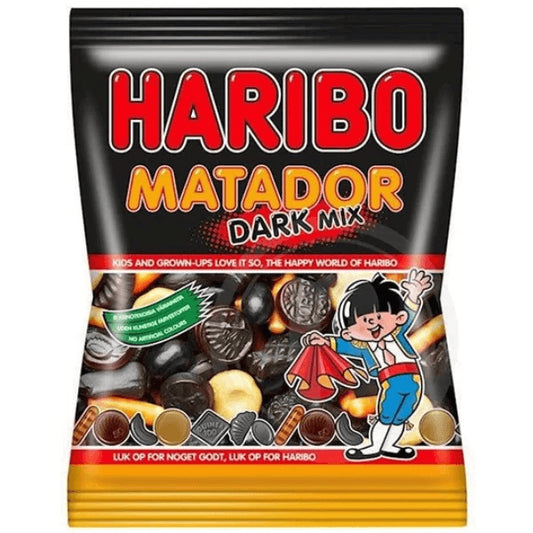 Haribo Ζαχαρωτά Dark Mix 175gr 24τ (3103220059760)