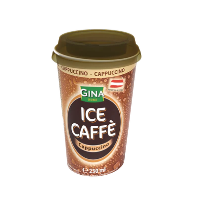 Gina Ice Coffee Cappuccino 230ml 10τ (9002859104015)