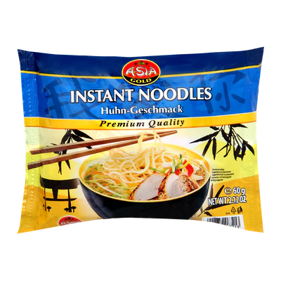 Noodles Asia Gold Κοτόπουλο 60gr 30τ (9002859063213)