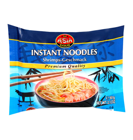 Noodles Asia Gold Γαρίδα 60gr 30τ (9002859063244)