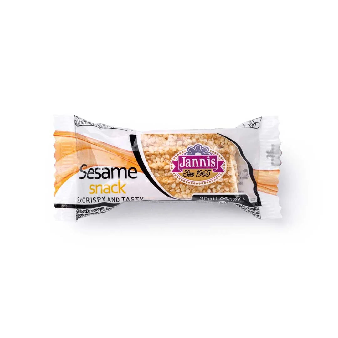 Παστέλι Jannis Με Σουσάμι 30gr*3 Τεμάχια 20τ (5201041903427)