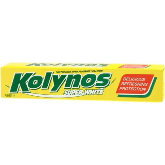 Kolynos Οδοντόκρεμα Super White 75ml (8718951612440)