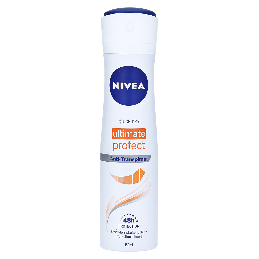 Nivea Ultimate/Stress Protect 0% Alcohol 48h Spray 150ml 12t (4005900843845)