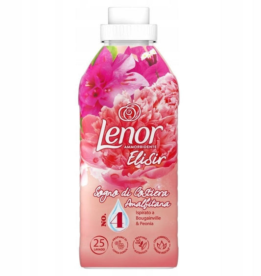 Lenor Μαλακτικό Ρούχων 25 Μεζούρες με Άρωμα Amalfiana 525ml 8τ (8006540891964)