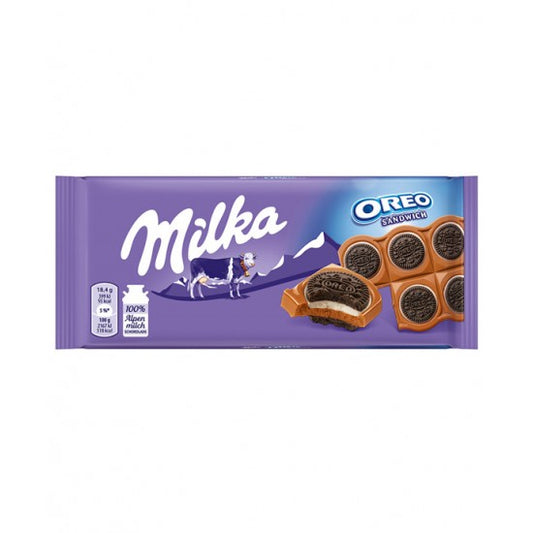 Σοκολάτα Γάλακτος Milka Oreo Sandwich 92gr 16τ (7622210830043)